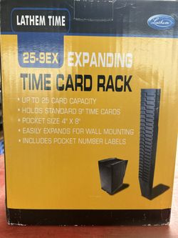 Latham Time Expanding Card Rack