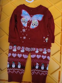 Shirt and warm pants