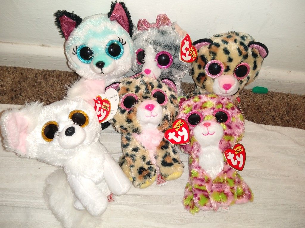 💫🧡🧡 NEW TY BEANIE BOOS💚❣️