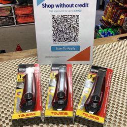 TAJIMA ROCK HARD ALUMINIST BLADE $31 EACH