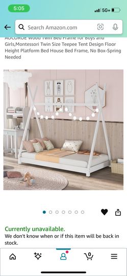 Teepee Twin Bed Frame