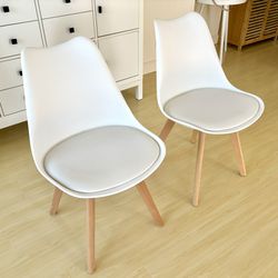 White Dinning Chairs IKEA