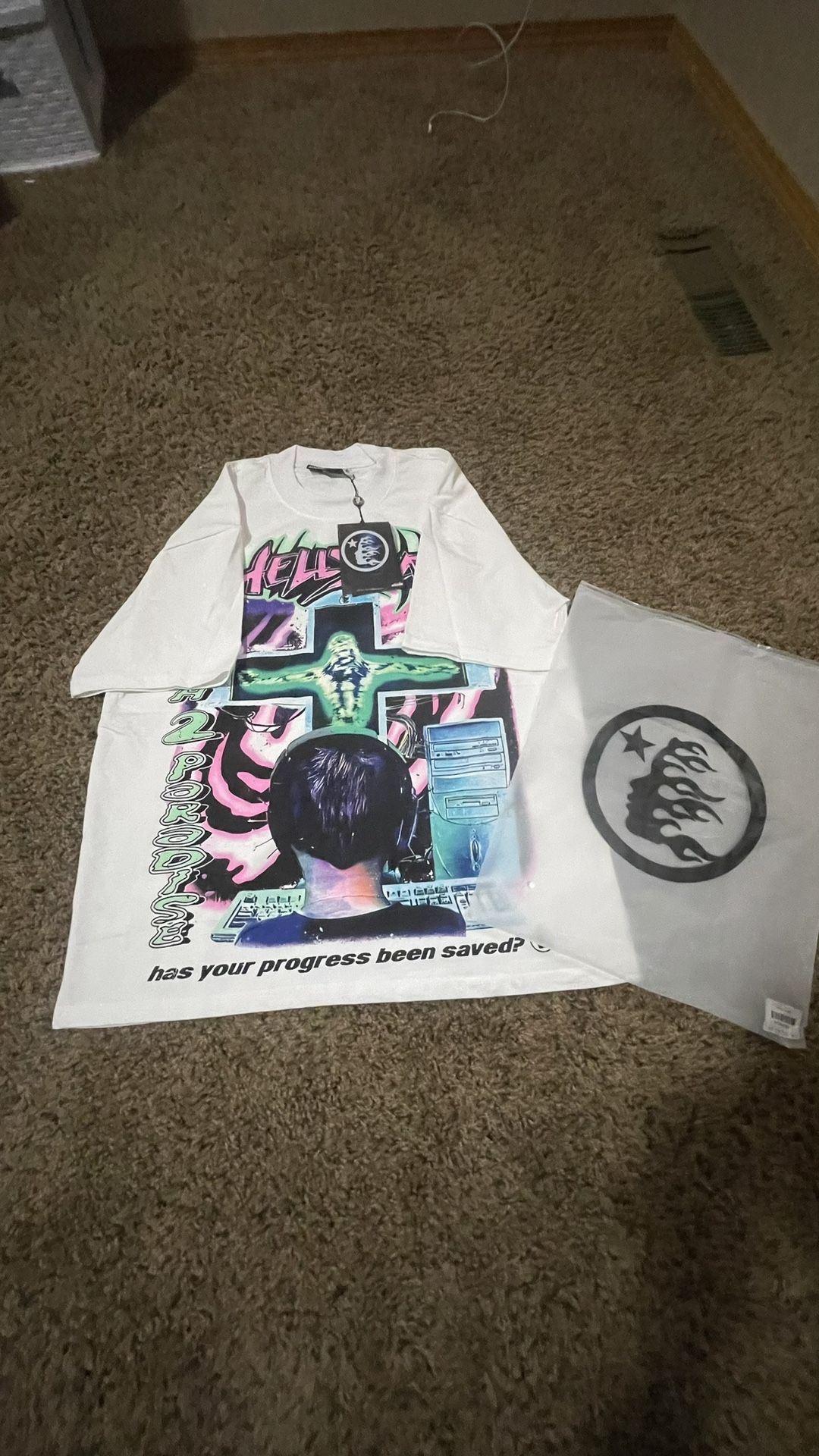 White HellStar online T-Shirt (80$) - (Medium)