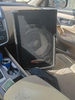 Harbinger HA60 Unpowered Loudspeaker Black 80W Peak Power PA Monitor Speaker