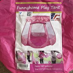 funny home pink tent 