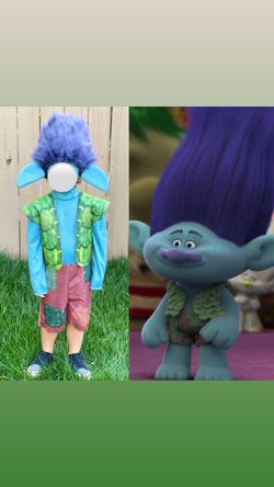 Trolls Branch Costume