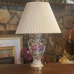 Antique Lamp With Shade