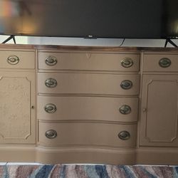 Vintage Style Large TV Console 