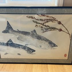 Japanese Fish Painting 