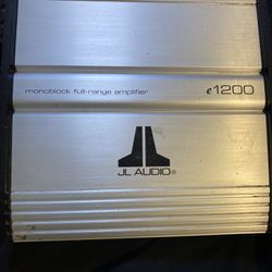 JL Audio E 1200 
