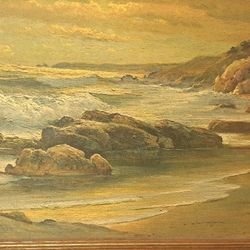 Original Robert Woods Canvas Painting 