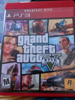 Grand theft auto ps3