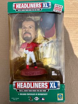 1999 Headliners XL Limited Edition Mark McGwire baseball figure by Equity Sports