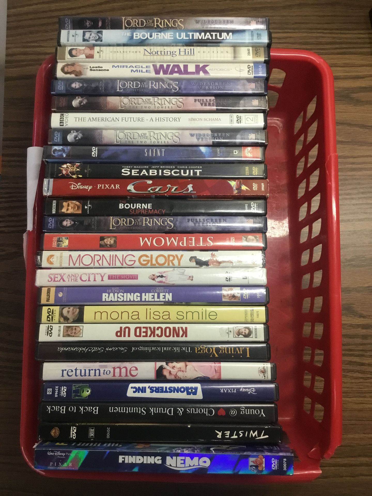 Variety Of DVDs Movies