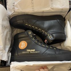 Bitcoin/crypto/Trump Shoes Sneaker