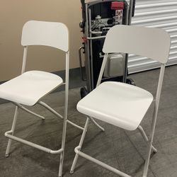 White Bar Stools 