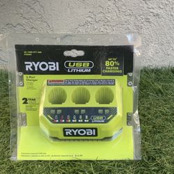 Ryobi USB Lithium 3-Port Charger