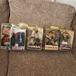 Four Sealed Conan Figures For One Price!!!