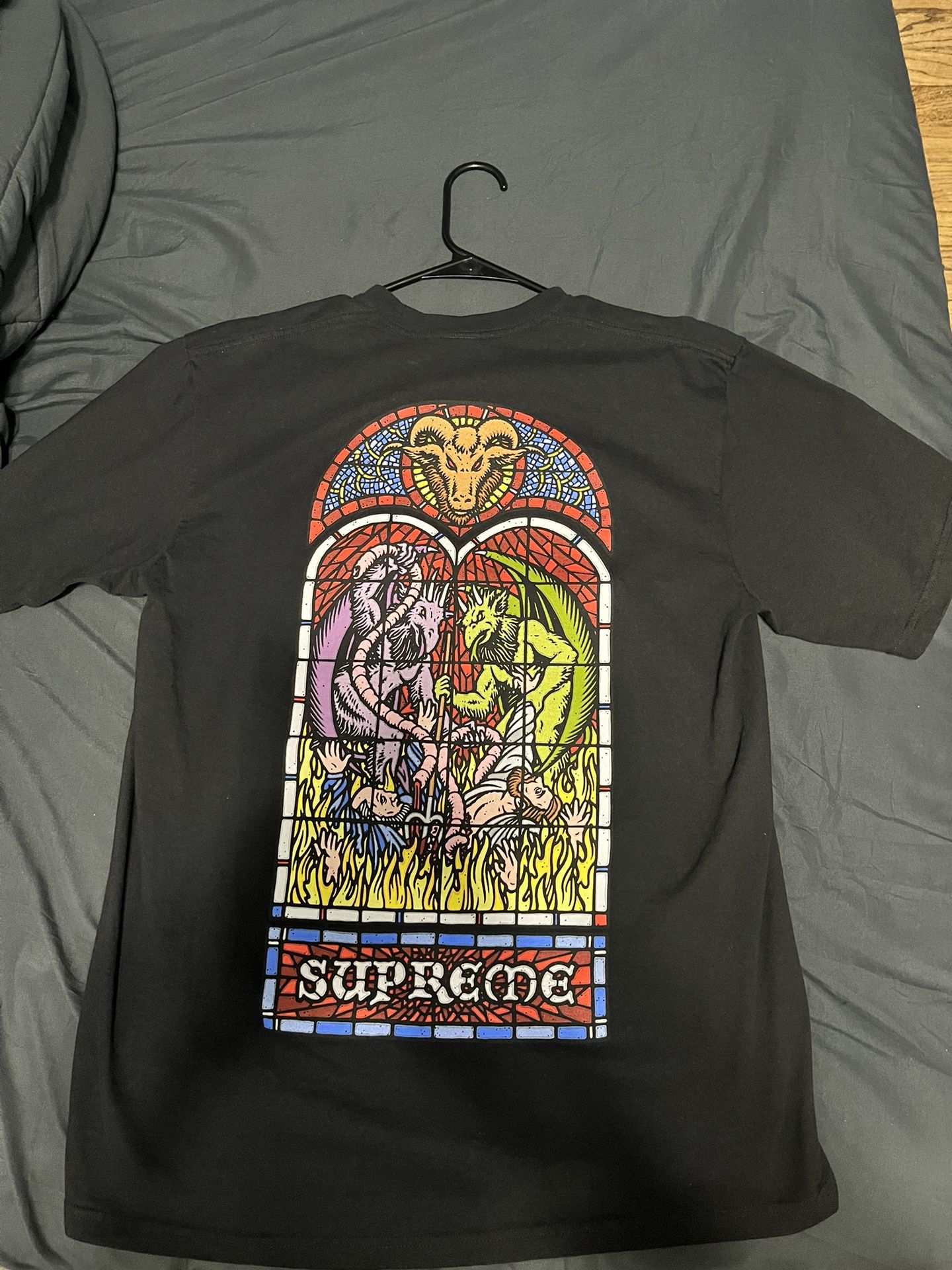 size large supreme shirt 