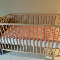 IKEA Crib And Colgate Mattress
