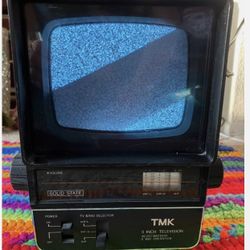 TMK 5" TELEVISION PORTABLE TV ** See More VINTAGE & RARE items here