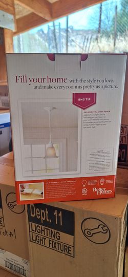 New exterior lights and indoors Lanterns