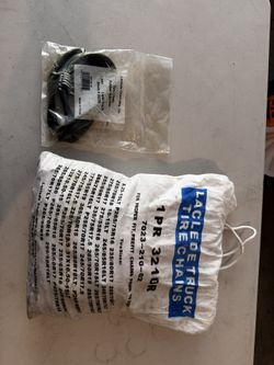 Tire Chains And Bungee Attachments