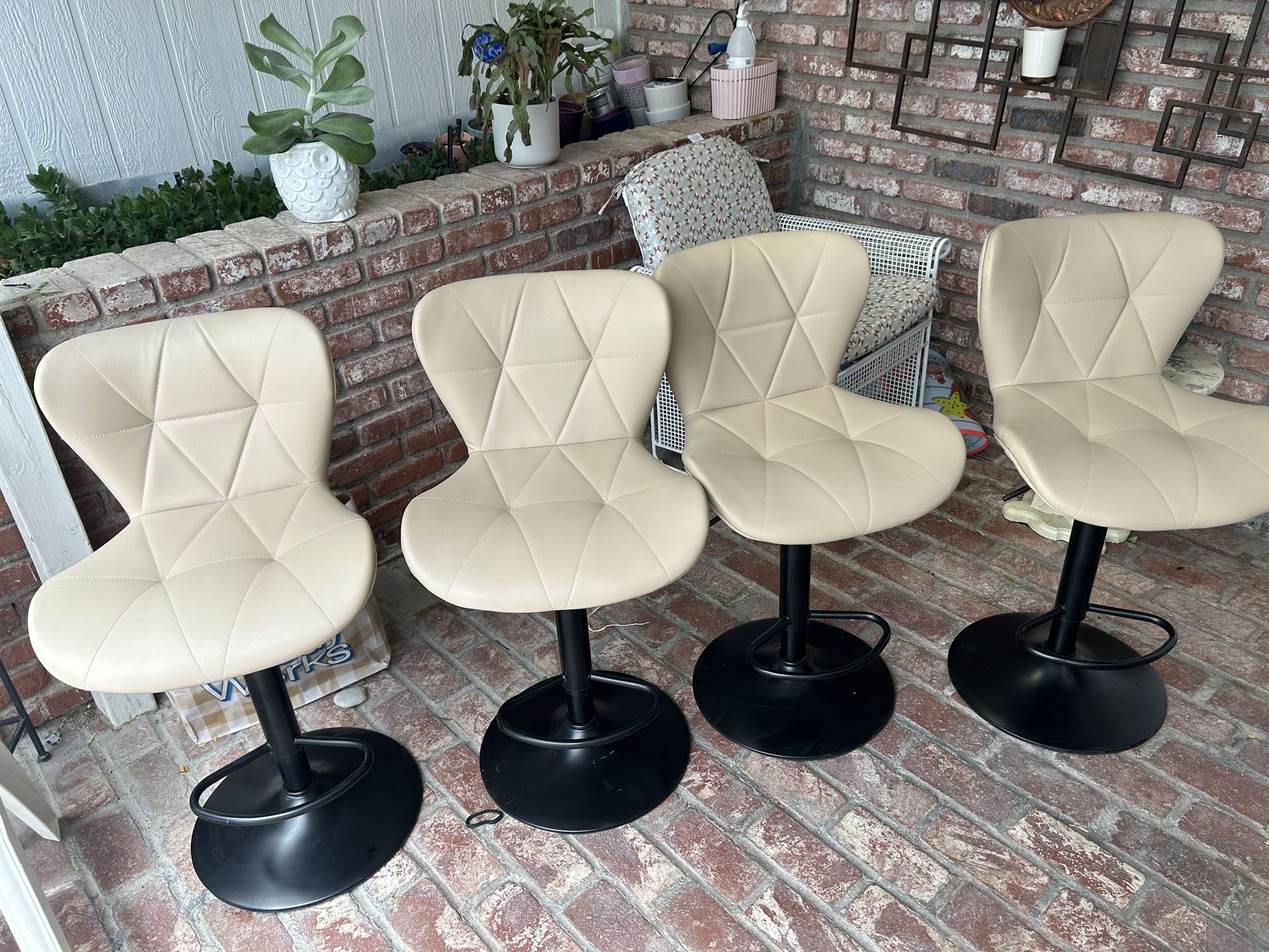 Beige Bar Stools