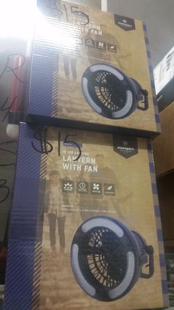 Lantern with fan 2 available 15 a piece