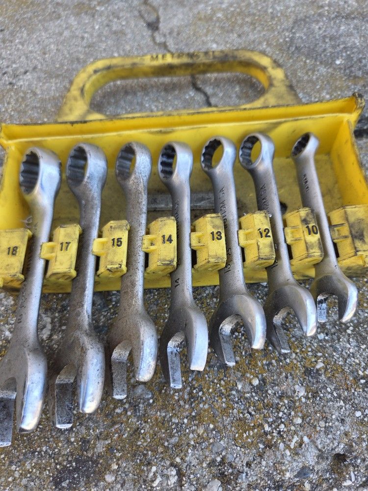 Metric Wrench Set