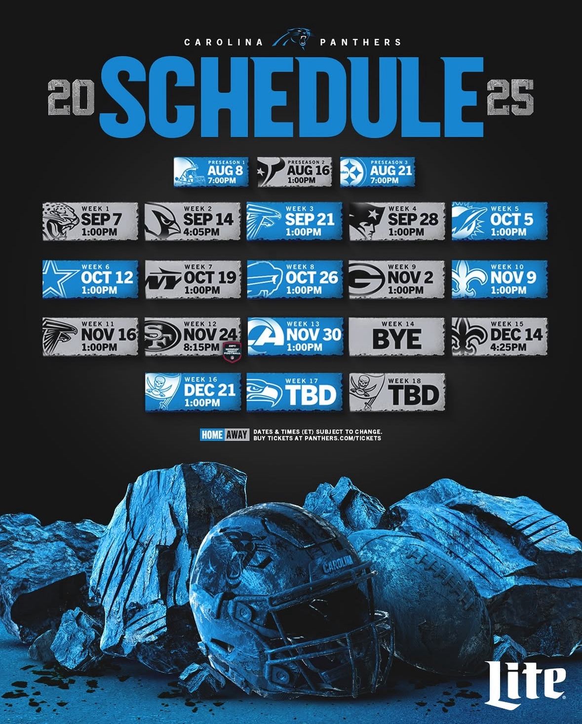 Carolina Panthers PSLs