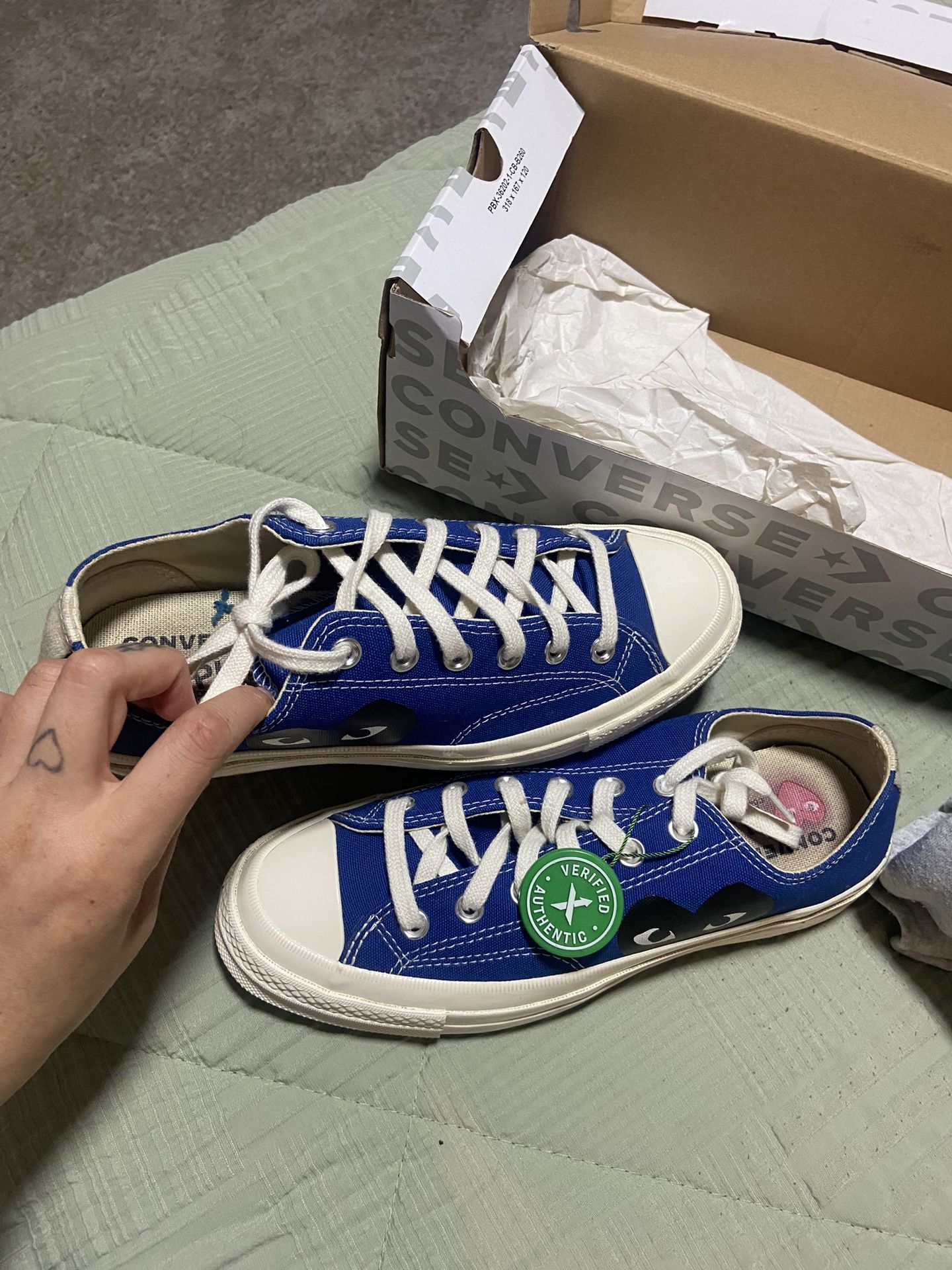 Blue Play Converse