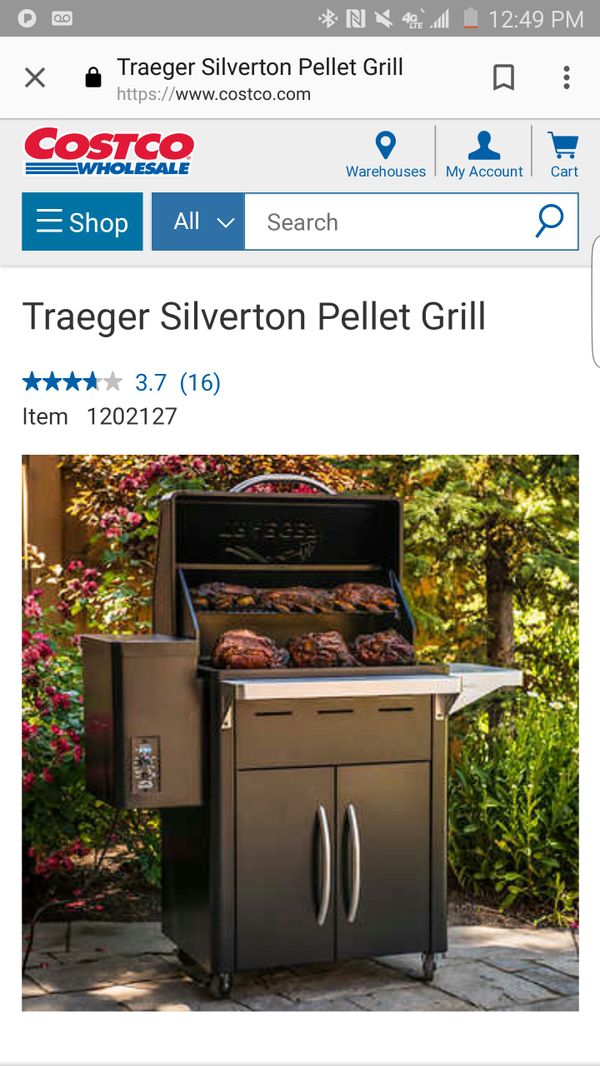 Traeger Silverton black tfs62pld. for Sale in Bakersfield, CA OfferUp