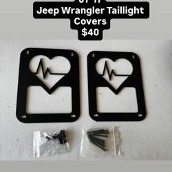 07-17 Jeep Wrangler Taillight Covers
