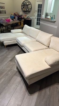 Cream couch