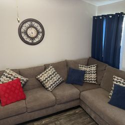 L-Shaped Sectional Couch - $500 (Excellent Condition)