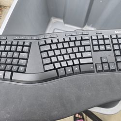 Microsoft ergonomic corded keyboard