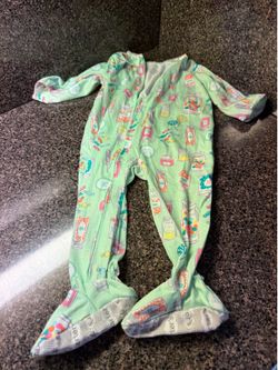 Mint colored carters onesie 12mos