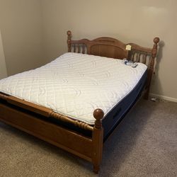 KING SIZE BED FRAME GOOD SHAPE 