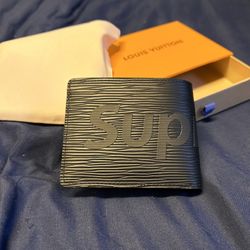 Supreme Louis Vuitton Wallet Black