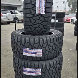 💯📲33x12.50R20 Vendo Set De Llantas Nuevas America Rt 