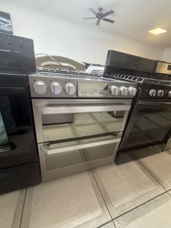 LG signature gas top electric stove