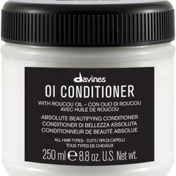 Davines OI Conditioner, Smoothing Conditioner For Normal Hair And All Hair Types, Softens And Restores Chemically Treated Hair