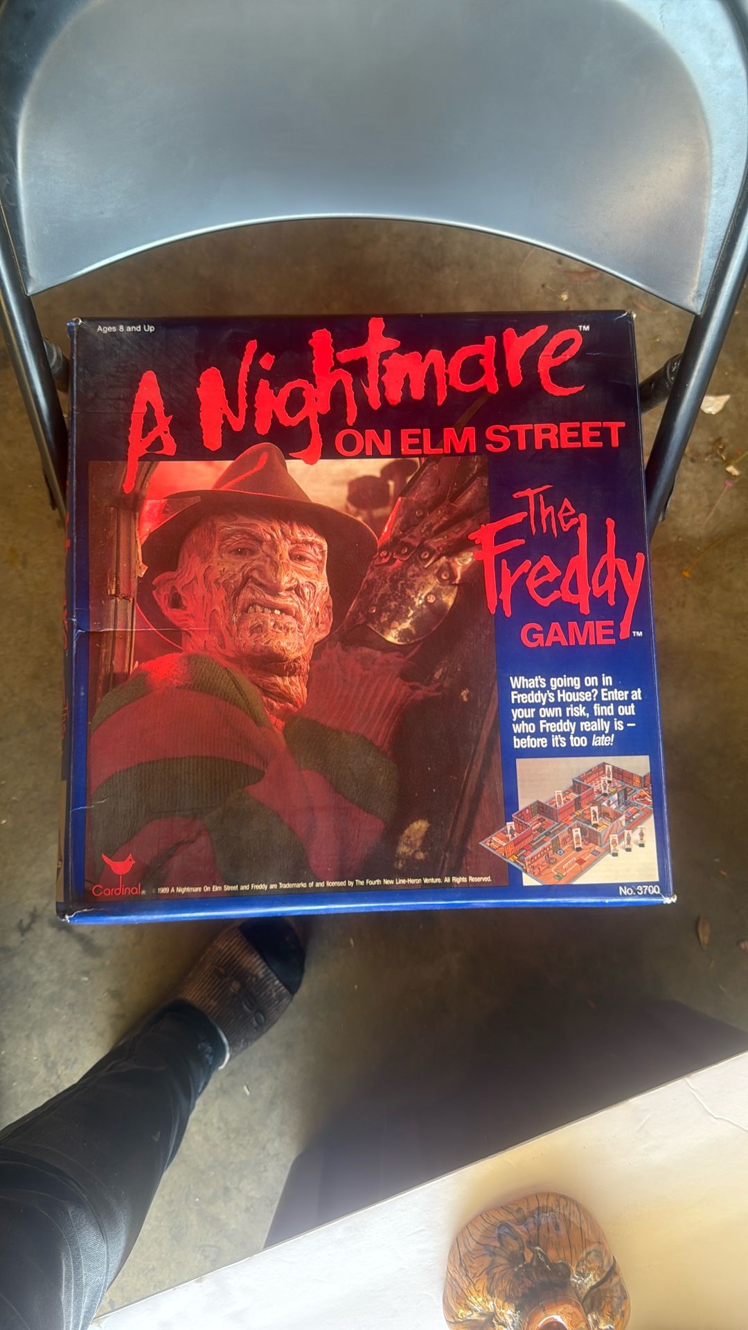 The Freddy Game Collectible Vintage Board Game