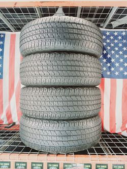✅ P275/65R18 GOODYEAR WRANGLER FORTITUDE HT SUVS TRUCKS ALL SEASON SMOOTH TRACTION 275 65 18 USED TIRES