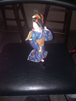Japanese geisha doll
