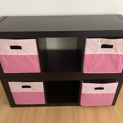 Cube Storage Organizer with Bins