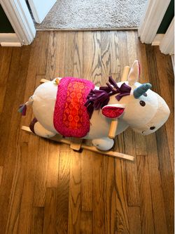 Unicorn Toddler Rocker