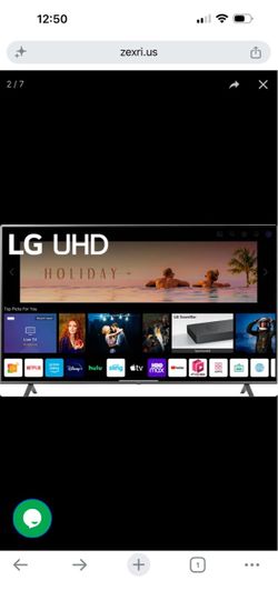 Tv 4k lg 86” remote control original