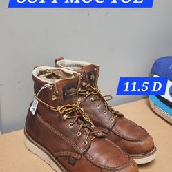 Thorogood Work Boot Size 11.5 D SOFT MOC TOE 